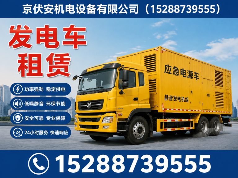 内江发电机出租展示图